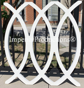 Modern Roman Lattice Railing Inserts