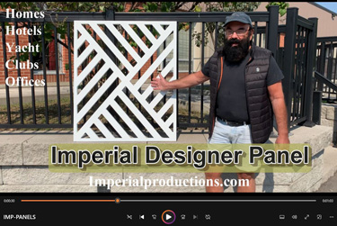 Youtube Video on Roman Lattice Custom Designs